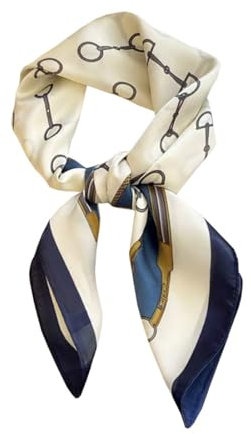 Ecroon Sciarpa seta Foulard Scialle Quadrato Fazzoletti Da Testa Tutte Le Stagioni da Donna Foulards Fazzoletto da collo