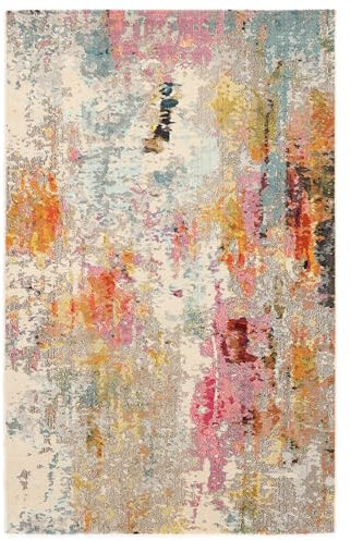 RugVista Fiona Teppich - Mehrfarbig Teppich 140x200 Moderner Teppich
