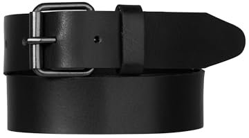 Petrol Industries Herren - Ledergürtel - Zubehör - Accessories - Schwarz - 85