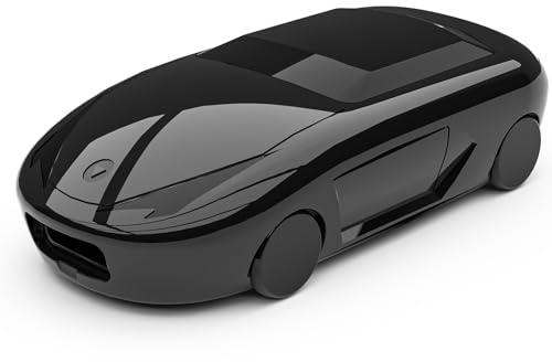 Veout CarPlay Wireless Adapter, 2026 verbesserter 2-in-1 Drahtlos CarPlay Adapter für Apple iOS 10+ / Android 11+, integriertes 5G WiFi und Bluetooth 5.8, CP&AA, Plug and Play, Mini-Sportwagen-Design