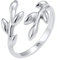 Elli Ring Damen Olivenblatt Motiv Filigran in 925 Sterling Silber
