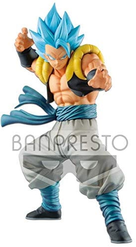 BANPRESTO Masterlise Dragon Ball Super Broly Movie Super Saiyan God Blue Gogeta 20cm Figure Statue
