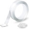 Nano Tape,Ruban Adhésif Double Face Multifonctionnel Réutilisable Traceless Double Face, Adhésif Anti-Slip Pour Verre, Plastique, Bois, Métal, 5M