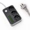 Travel Adapter ARGENTINA Type I Extension Power Strip to Australia New Zealand NZ China Argentina Pacific Islands 1.5m Lead Cable 3 Pin Plug 3 Sockets 6 USB Ports