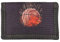 LOLUNA® Portefeuille Scratch ado Classique Motif Basketball, Porte Monnaie, Billet, Carte, Identité, Permis en Toile Robuste - Noir