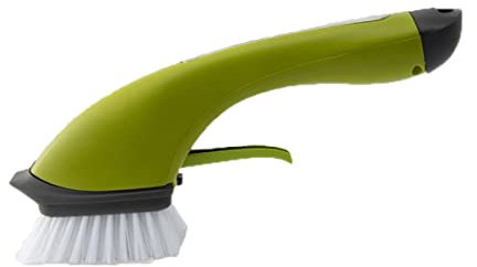 Scrubbing Brush Easy to Clean Pot Detergent Long Handle Water Spray Dishwasher Brush