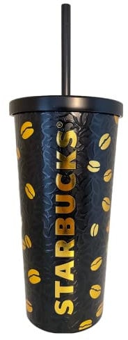 STARBUCKS Coffee Beans Edition Cold Cup Gobelet réutilisable en acier inoxydable