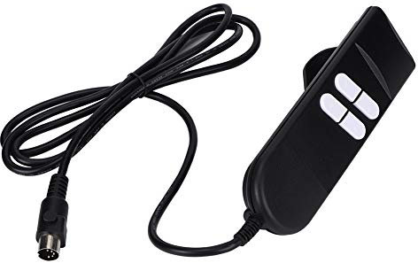 Les-Theresa Recliner Chair Electric Controller Switch,2 Button Stand Sofa Electric Round Hand Control Handset Replacement, Chair Switch Controller Fixed Power Recliner Or Lift Chair (02)