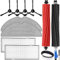 EATBALE Accessories Kit for Roborock S8 / S8 +/ S8 Pro Ultra Robot Vacuum Cleaner, Replacement Parts 2 Main Brush, 4 Side Brush, 2 HEPA Filter, 2 Mop Cloth Pads, 1 Bumper, 2 Tools (10Pcs)