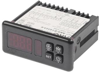 TERMÓMETRO TERMOSTATO CONTROLADOR AKO -50º A +99º 1 RELE SONDA NTC