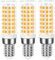 WYAANCCW E14 LED Lampe Warmweiß 8W,E14 Sockel LED Leuchtmittel Corn Light Bulbs 3000K,Enegiesparende LED Glühbirne Ersetzt 70W Halogenlampe,AC220-240V,3 Pack