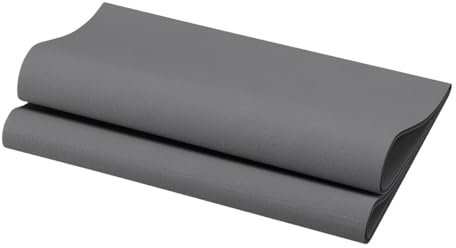 Duni Granit-Servietten, 40 x 40 cm, Grau, 60 Stück