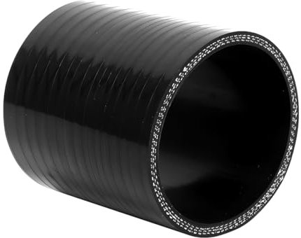 CGEAMDY Manguera De Acoplamiento Recto De Silicona, Tubería De Admisión Reforzada 4-Ply Del Intercooler Del Turbo, Acoplador Recto Intercooler Del Turbo Mangueras Hidráulicas Industriales(75MM)