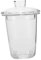 Mikinona Infusor De Té De Vidrio Borosilicatado Filtro Para Sueltas Colador Práctico y Ligero Para Tetera Para Té Caliente y
