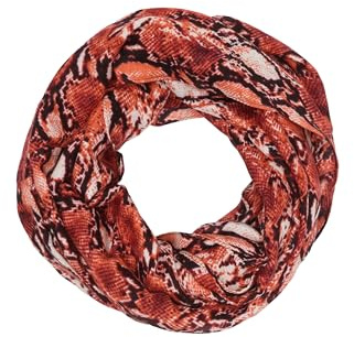 s.Oliver Loop-Schal mit All-over-Print in Schlangenoptik