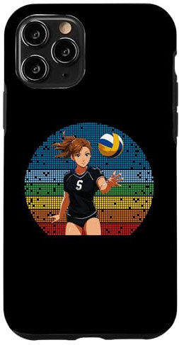 Hülle für iPhone 11 Pro Anime Volleyball Sommer Lustiges Zitat