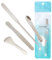 Osinee-Reusable Stainless Steel Spatula Scoop Spoon Applicator for Hair Removal Wax,Mask,Foundation,Cream, Lotions, Moisturizers-4pcs