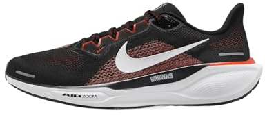 Nike Pegasus 41 Men's Road Running Shoes (FZ5075-001, Black/White/Team Orange/White), Black/White/Team Orange/White, 11 UK
