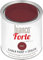 Bianco Forte - Bordeaux - (250ml) Vernice a Gesso con Finitura/Protettivo 2-in-1: Chalk Paint Super Resistente per Mobili, Pareti e Porte – Asciugatura Rapida, Interni/Esterni, Opaca