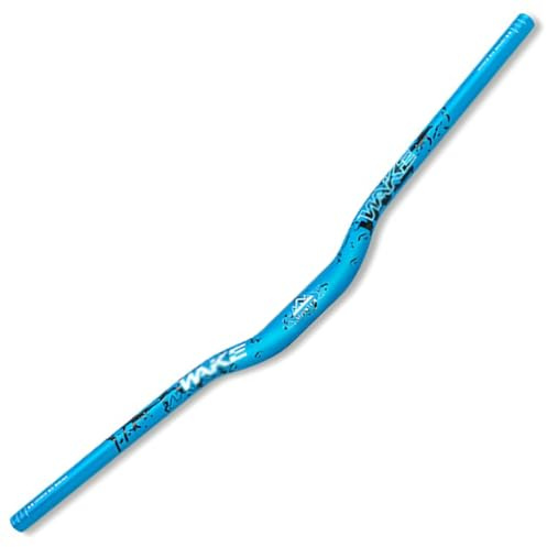 Manubrio per mountain bike da 31,8 mm, in lega di alluminio, manubrio per mountain bike, 720 mm, 780 mm, manubrio extra lungo da 30 mm (blu, 780 mm)