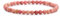 Echtes Rhodonit Edelstein Armband mit runden 4mm Perlen - verschiedene Längen - Heilstein Schutzstein Edelsteinarmband Glücksbringer Talisman Geschenk (Rhodonit, 18CM)