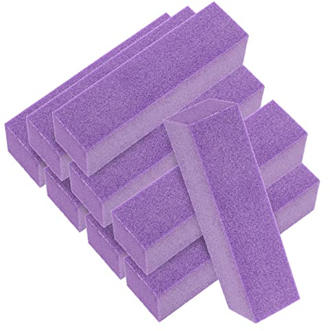 Nagelpolierblock aus Schwamm 10 Stück für Kunstnägel