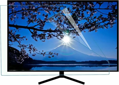 LYJYUJIE Anti Blue Light 42-46 Inch Tv Screen Protector, Matte Anti-glare Film Relieve Screen Filter Relieve Eye Fatigue Ultra-clear, for Lcd, Led, Oled and Qled 4k Hdtv-1