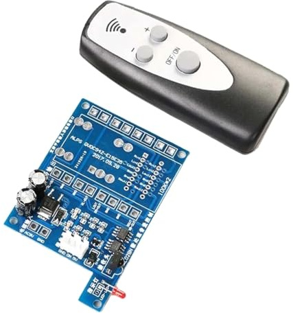 Agmoctz Für Preamp-Kompatibles DLHiFi-Motor ALPS Fernbedienung Lautstärke Motorisierter Potentiometer 50K für Audio für DIY-Leistungsverstärker Kopfhörer A
