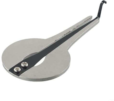 Edelstahl-Kiefer-Harfe mit Chrom-Finish, russisches Mund-Harfe, ethnisches Hand-Percussion-Instrument für Anfänger, Musikerziehung und Volksmelodien, tragbares Design (B)