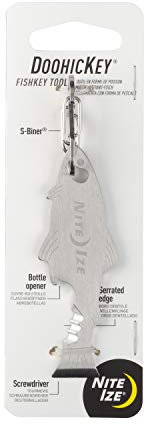 Nite Ize KMTFKS-11-R6 DoohicKey FishKey Werkzeug Stahl