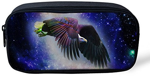 Coloranimal Universum Galaxy Adler Muster Kindergarten Baby kleine Federmappe