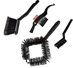 Reinigungswerkzeug – Reinigungsbürste, Komplett-Set, 4 Stück (Fahrrad/Kassette/Rahmen/Räder)