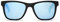 TAKE A SHOT Holz-Sonnenbrille Herren eckig blau verspiegelt, TR90 Sonnenbrille schwarz, Damen Sonnenbrille Holz Clever Hans