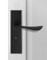 Qrity Black Door Handle Lock, Euro Door Handles, Bedroom Door Lock, 2 Lever Lock, Cylinder, 3 Copper Keys, Zinc Alloy