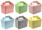 Lotus 30-Pack Colorful Stripe Party Boxes-Fun & Stylish Kids’ Food Containers for Birthdays,Baby Showers,Picnics,Halloween Treats & Special Events|Perfect for Loot Box & Party Favors(Assorted Colors)