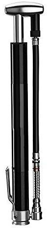 JTRHD Bicycle Air Pump Bicycle Pump High Pressure 160psi Barometer Mountain Road Car Portable Easy Pumping (Color : Black, Size : 280mm)