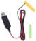 KERDEJAR Universal LR03 AAA Batterieentferner, 2 m, USB-Stromkabel, ersetzt 1 bis 4 Stück AAA 1,5 V Akku für elektrisches Spielzeug, Taschenlampe, Uhr