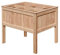 Mega Holz Hochbeet 6er aus Lärche für Garten, Balkon & Terrasse