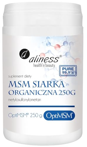 MSM - Azufre orgánico OptiMSM en polvo, 250 g