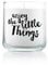 Feel Good Candle | Duftkerze im Glas | Windlicht | Kerze als Geschenk und zur Dekoration (Coconut - Vanille, Enjoy The Little Things)