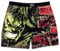 Marvel Avengers Superheroes Herren Boxershorts Lounge Shorts, schwarz, Klein