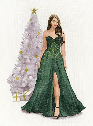 Heritage Crafts Eve Cross Stitch Kit - John Clayton Elegance - Aida