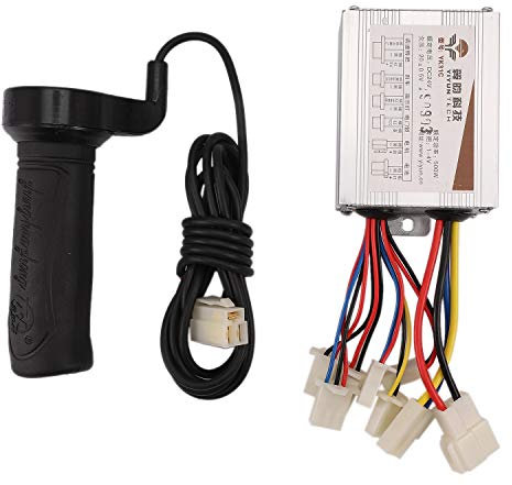 JUJNE 24 V 500 W DC Elektrofahrrad Motor Gebürstete Controller Box mit Bürstensteuerung Lange Drehung Lenker für Elektrofahrrad Scooter E-Bike Zubehör