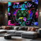 JAWO Gaming-Wanddekoration, cooler, lustiger Wandbehang, ästhetischer Wandteppich für Schlafzimmer, Wohnzimmer, 152,4 x 101,6 cm