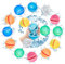 Wiederverwendbare Silikon-Wasserballons selbstdichtende Wasserballons für Kinder schnell füllen Wasserbomben für Splash Game Pool Spielzeug im Freien Spielzeug für Kinder Sommer Spaß Aktivität 15Stück