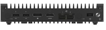 Lenovo ThinkEdge SE10 12NH - USFF - Atom x6214RE / 1.4 GHz - RAM 4 GB - SSD 256 GB - TCG Opal Encryption 2, NVMe - UHD Graphics - GigE, 2.5 GigE - kein Betriebssystem