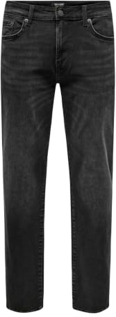 Only & Sons Male Normal geschnitten Jeans ONSWEFT Mittlere Taille Normal geschnitten Jeans