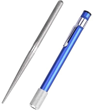 Smooth Sharpening Pen Stick Durable Grinding Pen Sharpener Portable Pen Diamond Sharpening Stick Multipurpose Knife Sharpener Pen Type for Outdoor Kitchen