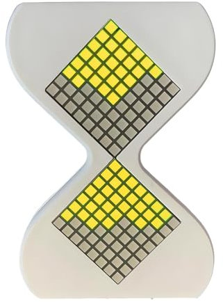 Clessidra elettronica stampata in 3D | 2024 nuova clessidra elettronica a LED con regolabile da 0 a 30 minuti | timer a sabbia per un'esperienza di temporizzazione diversa, per casa, aula cucina