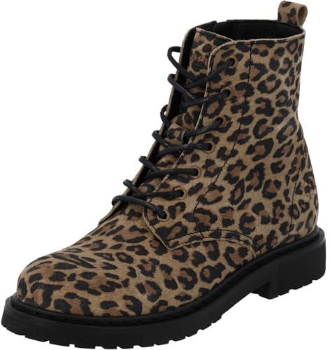 Palado Stiefeletten Damen Biak – bequeme Boots Made in Portugal - leicht gefütterte Stiefel - modische Winterschuhe Leo UK4,5 - EU37